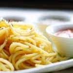 спагетти с травами