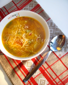 Вегетарианский суп рецепт фото